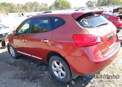 2013 Nissan Rogue S из США, поврежденный, VIN JN8AS5MT3DW006737